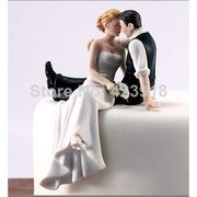 创意婚礼蛋糕装饰人偶新郎新娘婚纱，娃娃摆件结婚新房婚庆婚礼布置