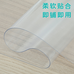 中田水晶板环保桌垫透明桌布PVC塑料软玻璃中田隔热垫防水可定制