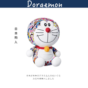 日本doraemon正版村上隆联名哆啦a梦叮当猫机器猫毛绒公仔玩偶