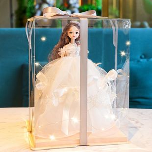 儿童芭比洋娃娃玩具女孩生日礼物新年送公主大号套装仿真2023