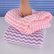 生产珊瑚绒毛巾浴巾，礼盒装子母套巾柔软吸水定制毛巾