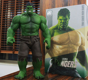 超大号模型手办绿人浩克55cm关节可动超人系列搪胶公仔男生礼物