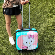 韩版可爱18寸小行李箱男女万向轮，拉杆箱迷你登机箱小型密码旅行箱