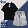 NASA GAVK2024春夏季套装男女同款纯棉满天星T恤5分情侣短裤