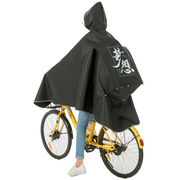 自行车雨衣单人男女学生，单车电动车户外透明韩版骑行雨披防水时尚