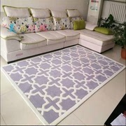 北欧轻奢地毯客厅茶几毯现代简约卧室房间地毯手工腈纶大地毯定制