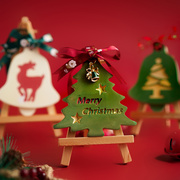 圣诞系列挂牌硅胶模具 圣诞树雪花姜饼人麋鹿diy香薰蜡烛石膏挂牌