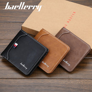 baellerry男士短款钱包时尚横款超薄敞口，钱夹多功能卡包卡套(包卡套)