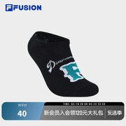 FILA FUSION斐乐潮牌情侣浅口袜夏季袜子百搭时尚休闲袜运动船袜