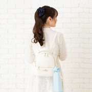日本正版玉桂狗美乐蒂库洛米日系女生，可爱蝴蝶结双肩背包书包