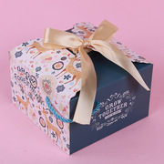 创意喜糖盒宝宝满月回礼伴手礼盒生日周岁喜蛋盒儿童礼物盒盒