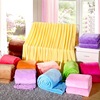 纯色珊瑚绒法兰绒毛毯办公室，午睡毯盖毯毯子，印花床单被子
