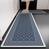 硅藻泥厨房专用地垫防油防水防滑吸水垫l形耐脏脚垫免洗可擦地毯