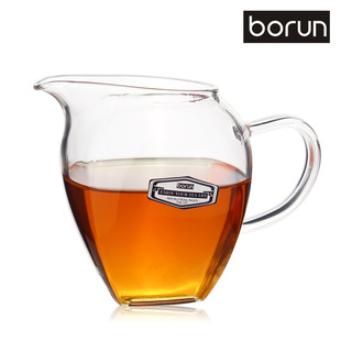 玻润茶海耐高温玻璃公道杯公杯透明加厚茶海分，茶器功夫茶道配件