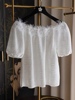 莉米欧娅品牌24夏季百搭针织衫女短袖时尚名媛气质上衣