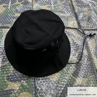  MASTERMIND JAPAN X NEW ERA 黑色刺绣骷髅logo渔夫帽