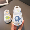 婴儿学步凉鞋软底夏季一岁男女宝步前鞋透气防滑室内幼儿0-12布鞋