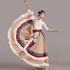 藏族舞蹈演出服装女藏式大摆裙舞蹈服少数民族服饰藏舞舞蹈服