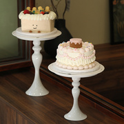 欧式铁艺蛋糕架婚庆道具甜品，台点心架高脚蛋糕，盘西点展示托盘