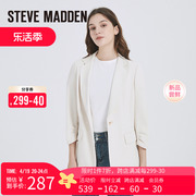 stevemadden思美登秋季通勤七分袖西装外套女christiney