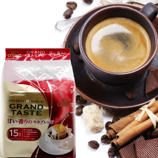 临期日本滴滤式咖啡粉，芳香淡雅90g办公提神下午茶饮品15袋入