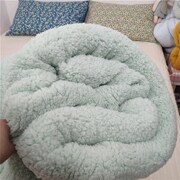 加厚双层羊羔绒毯空调毯法兰绒毛毯办公室午睡懒人毯法莱绒盖毯