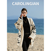 carolingian重磅!欧洲小众设计厚糯毛衣外套，女气场松弛感针织衫