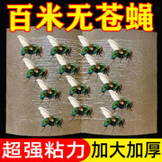 粘蝇纸苍蝇贴强力粘蝇板灭蝇子蚊子克星捕捉器家用一扫光飞虫果蝇