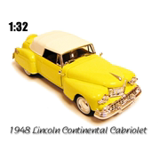 送礼欧美年底二件1948lincoln林肯经典，车模型收藏