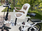 折叠自行车儿童座椅电动车前置宝宝减震座全围栏安全带小孩婴儿椅