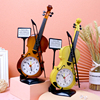 小提琴造型闹钟儿童专用多功能个性新奇时钟圣诞节小学生创意