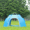 定制全自动帐篷 多人户外用品3-5人六角帐篷户外露营野营防雨弹簧
