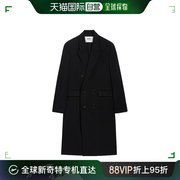 香港直邮Ami Paris 双排扣羊毛大衣 HCO319WV0037.