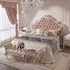 法式双人床卧室高档奢华婚床1.8米实木床1.5米现代简约轻奢公主床