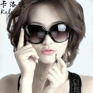 太阳镜女潮时尚复古镜，大框驾驶太阳眼镜潮墨镜，偏光女防紫外线