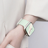 适用于applewatch9表带硅胶磁吸拼色iwatch7654se三株磁吸苹果手表，s9s8表带液态硅胶ultra夏男女(夏男女)潮