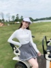 高尔夫服装女韩版高尔夫长袖女高尔夫女裙套装，网球服显瘦弹力golf