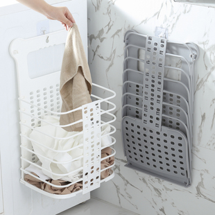 脏衣篮可折叠家用浴室，脏衣篓收纳筐子卫生间换洗装衣服桶墙壁挂式