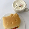 卡哇伊猫咪面包压模可爱卡通，小猫三明治模，diy米饭造型模具饼干模