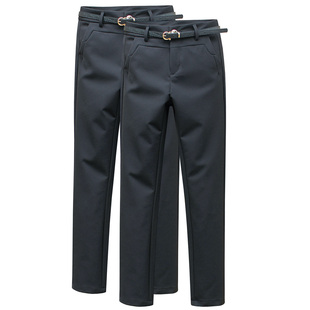 小直筒八分九分长裤，加长版多属性可选。