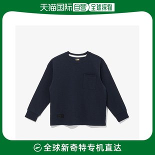 韩国直邮NEW ERA 儿童 口袋细节 长款 T恤 深蓝色(13470299)