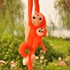 可爱猴子玩具玩偶公仔长臂，勋撞抱抱猴，装饰毛绒小挂件创意吊猴猴子