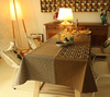 日式涤棉棉麻桌布高级感咖啡，餐厅布艺西餐桌布，客厅茶几台布长方形