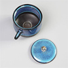 懒人陶瓷茶具功夫套装石磨，旋转出水泡茶杯8头窑变功夫创意