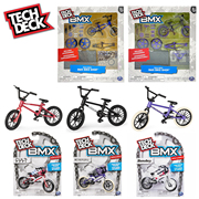 techdeckbmxfingerbike车轮，联动合金自行车模型，迷你手指单车