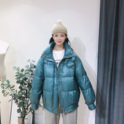 东大门潮流设计时尚羽绒服女短款2020冬装韩版宽松百搭外套