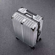 唐晓笙旅行箱铝镁合金24英寸学生行李箱结实耐用女密码箱高颜值大