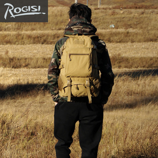rogisi陆杰士(陆杰士)野营徒步双肩背包户外男女登山旅行包休闲包r-s-225