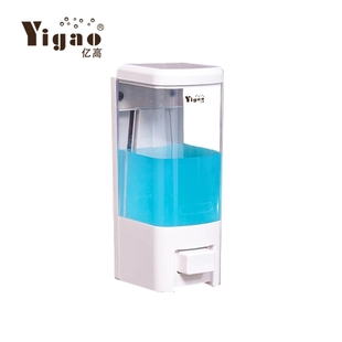 亿高单头皂液器皂液机 给皂器 皂盒 单孔洗手液盒 洗发水盒YG-158