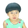 儿童蘑菇头男女短发，韩版帅气锅盖头，西瓜头舞台表演假发头套